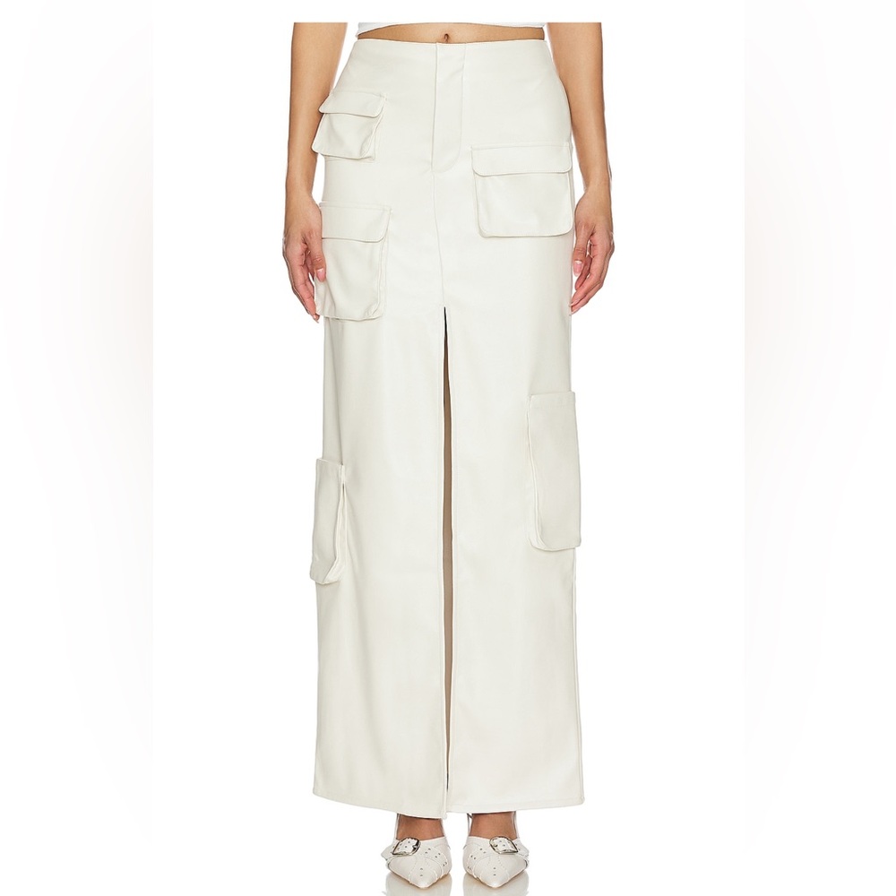 AFRM (NWOT) Nova Faux Leather Skirt